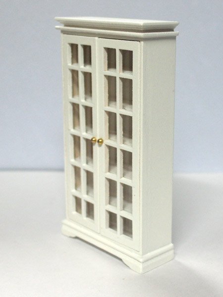 画像2: ブック・キャビネット　白 (2)