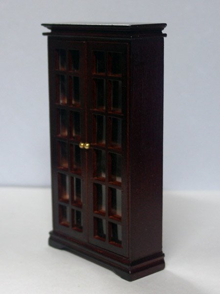 画像2: ブック・キャビネット　マホガニー (2)