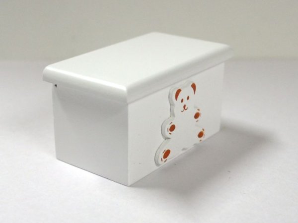 画像3: ベア　ブランケット・ボックス　ホワイト (3)