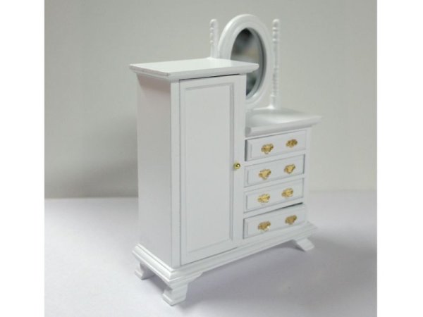 画像4: コンビネーション・ワードローブ 　ホワイト (4)