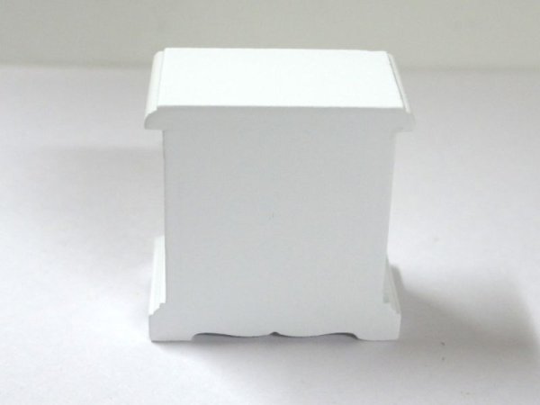 画像4: ベッドサイド　チェスト　ホワイト (4)