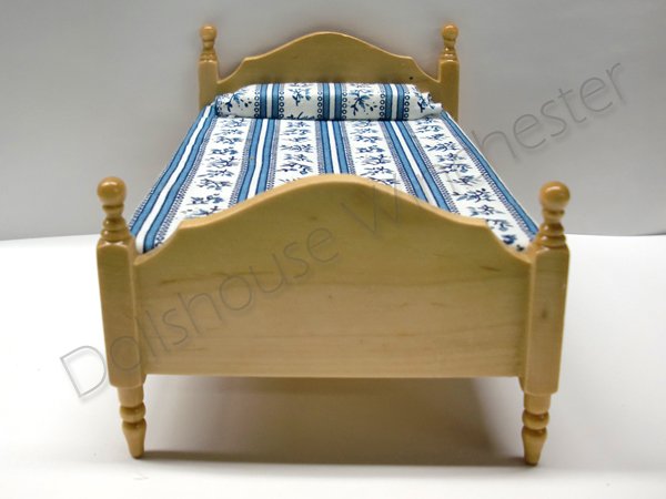 画像2: シングルベッド　パイン (2)