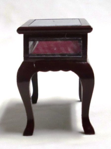 画像5: ディスプレイテーブル マホガニー (5)