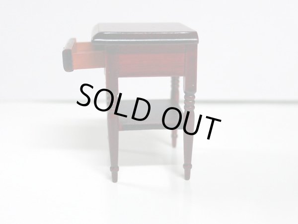 画像4: テーブル小　引出し付き (4)