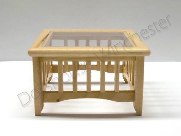 画像2: コーヒーテーブル　ガラストップ (2)