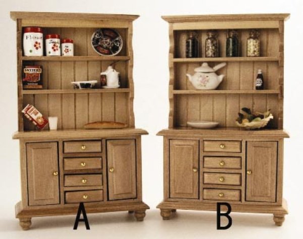 画像4: ドレッサー アクセサリー付　パイン (4)