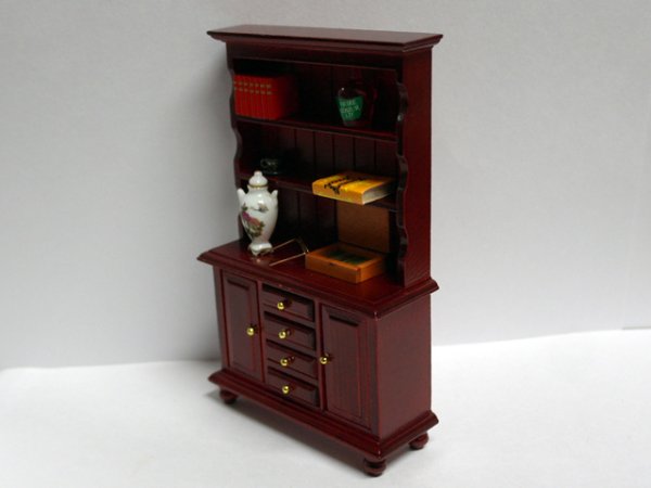 画像2: ドレッサー＆アクセサリー　マホガニー (2)