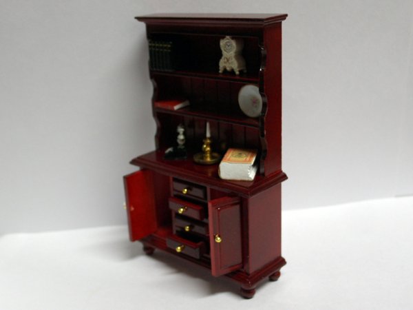 画像2: ドレッサー＆アクセサリー　マホガニー (2)