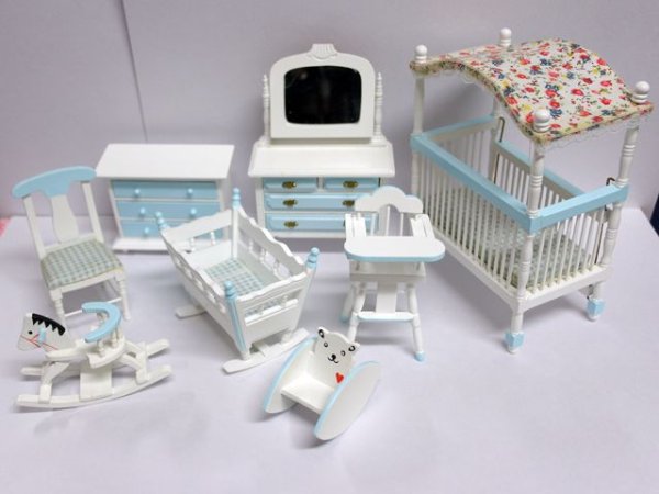 画像3: ナーサリールーム　セット　ブルー (3)