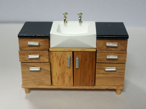画像2: シンク・ユニット（流し台）　モダン (2)