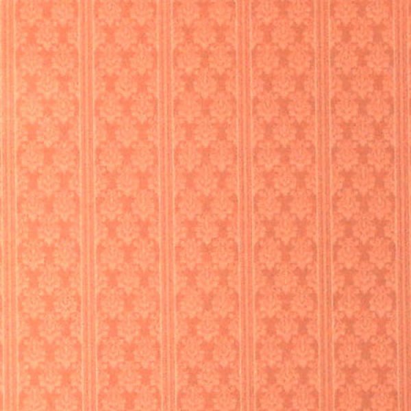 画像2: 壁紙　A3 (290 × 420 ミリ)室内壁用　”Harriet Stripe”　Salmon (2)