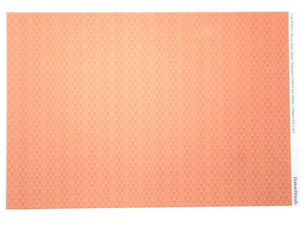 画像3: 壁紙　A3 (290 × 420 ミリ)室内壁用　”Harriet Stripe”　Salmon (3)
