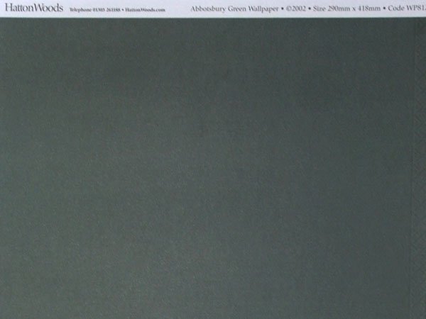 画像3: 壁紙　A3 (297 × 420 ミリ)室内壁用　Fine Quality Abbotsbury Sage Green (3)