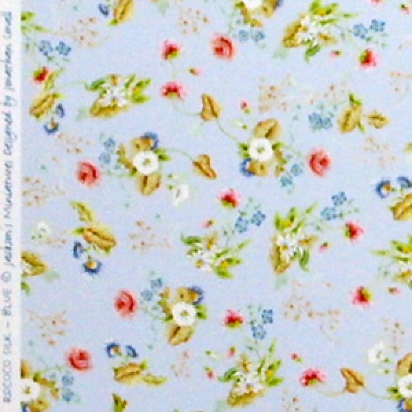 画像2: "Rococo Silk"　Blue (2)