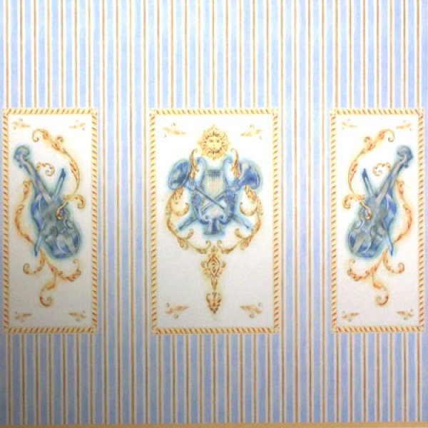 画像1: 壁紙　A3 (297 × 421 ミリ)　Music Room paper (1)