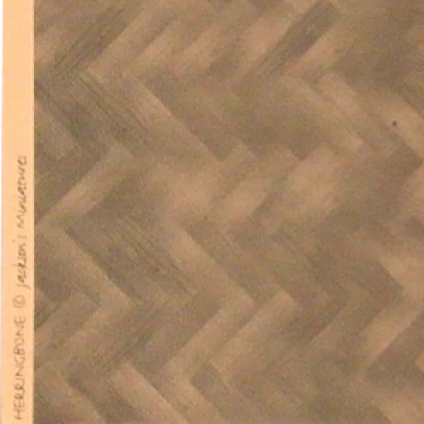 画像3: 壁紙　床用　A3 (297 × 420 ミリ)　"Herringbone Floor" (3)