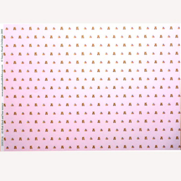 画像4: "Block & Bear Nursery"　Pink (4)