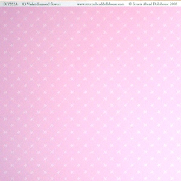 画像2: "Diamond Flowers"　Violet (2)