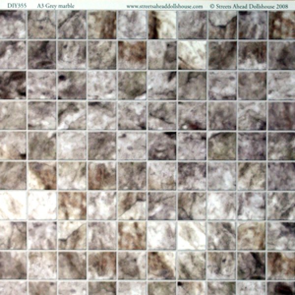 画像2: 厚紙　床用　A3 (297 × 420 ミリ)　"Grey Marble" (2)