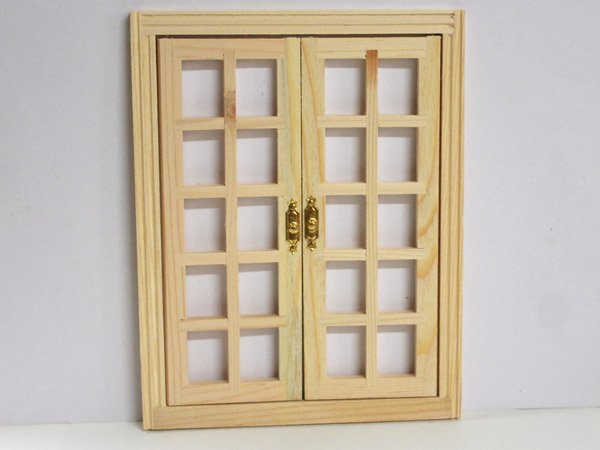 画像1: フレンチ・ウィンドゥ　フィンガープレート付き (1)