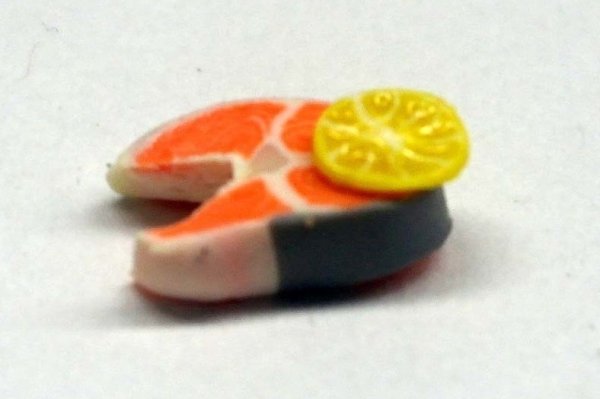 ミニチュア 1/12スケール サーモン＆レモンスライス