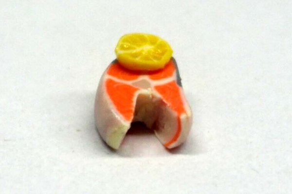 ミニチュア 1/12スケール サーモン＆レモンスライス