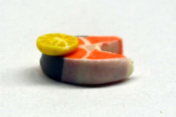 ミニチュア 1/12スケール サーモン＆レモンスライス