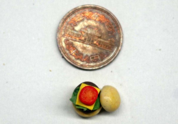 ミニチュア 1/12スケール ハンバーガー　