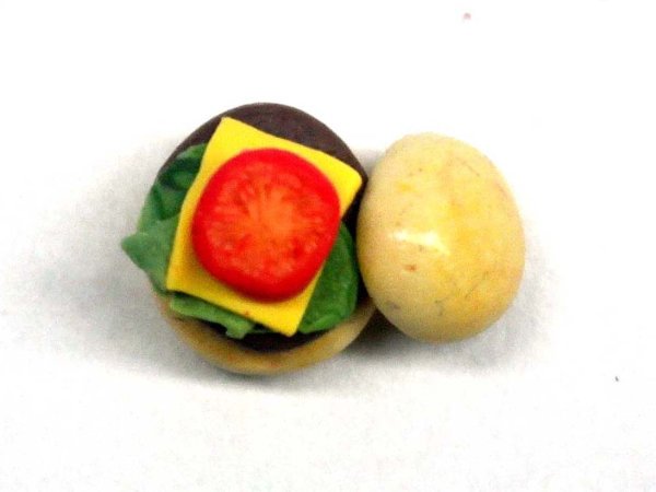 ミニチュア 1/12スケール ハンバーガー　