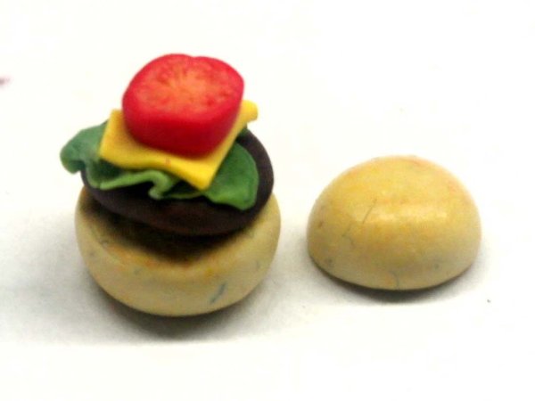 ミニチュア 1/12スケール ハンバーガー　