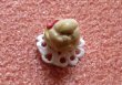 ミニチュア 1/12スケールストロベリー　シュークリーム　ドイリー付