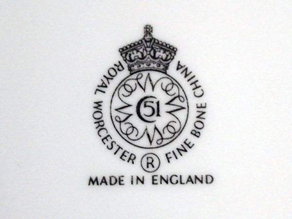 画像12: プレート Royal Worcester ロイヤル ウースター Orchard Fruit /オーチャード フルーツ 22金 (12)