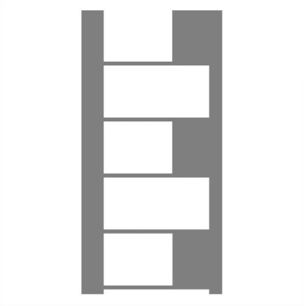 画像1: ドールハウス　外壁用ステンシル（隅石）C (1)