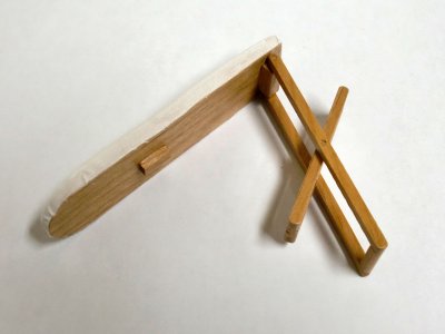 画像1: アイロン台　オーク　折りたたみ可