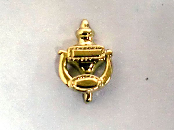 画像1: ドア　ノッカー　　ブラス (1)