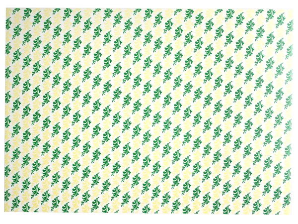 画像3: Green on Gold Curling Leaves (3)