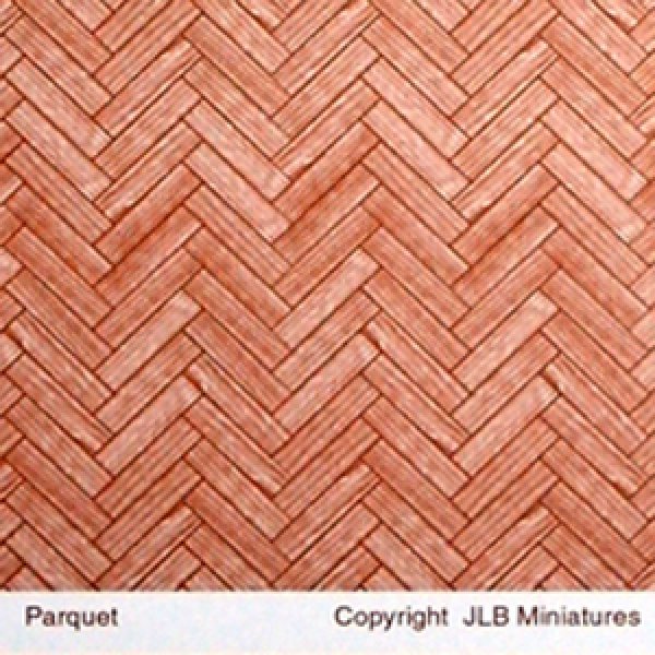 画像5: 壁紙　床用　A3 (297 × 420 ミリ)　"Parquet Flooring"　Dark (5)