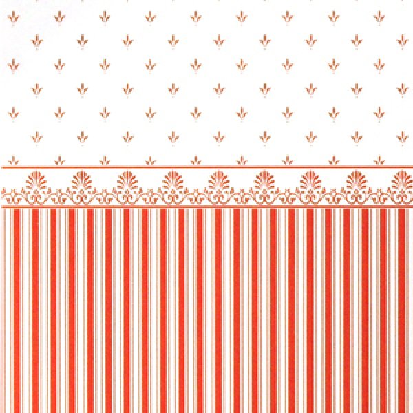 画像2: "Grosvenor"　Red/Cream (2)