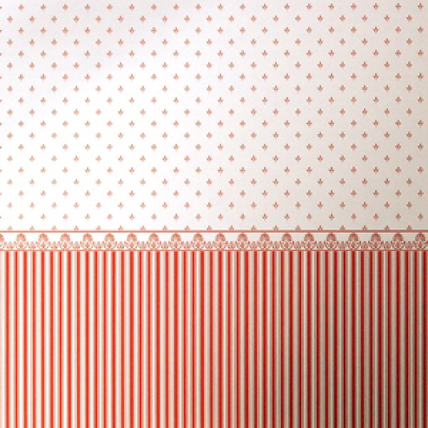 画像3: "Grosvenor"　Red/Cream (3)