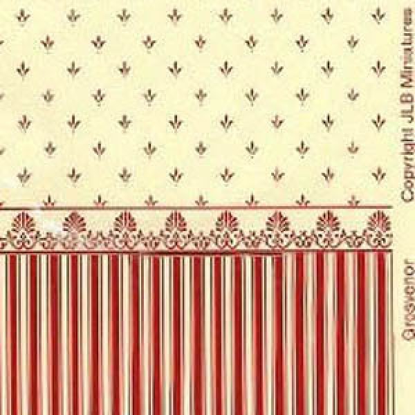 画像4: "Grosvenor"　Red/Cream (4)