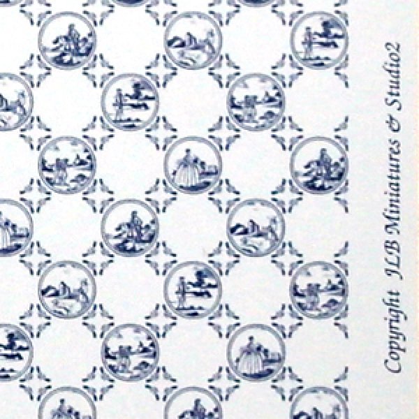 画像5: タイル"Beatrix"　Navy (5)