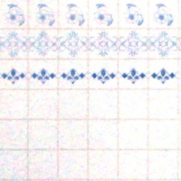 画像1: 壁紙　タイル　A3 (297 × 420 ミリ)　"Ceramica"　Blue (1)