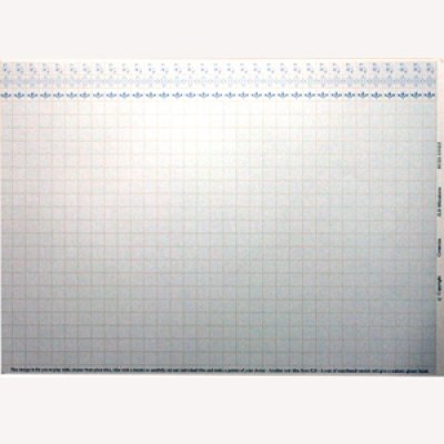 画像1: 壁紙　タイル　A3 (297 × 420 ミリ)　"Ceramica"　Blue