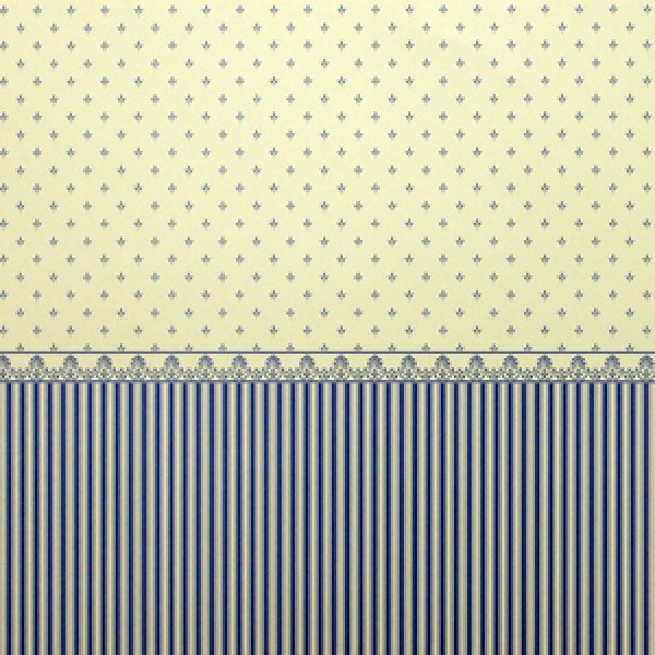画像2: "Grosvenor"　Blue/Cream (2)