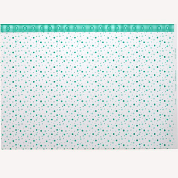 画像5: "Damask"　Blue (5)