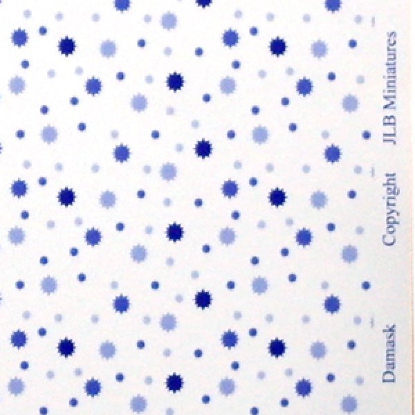 画像4: "Damask"　Blue (4)