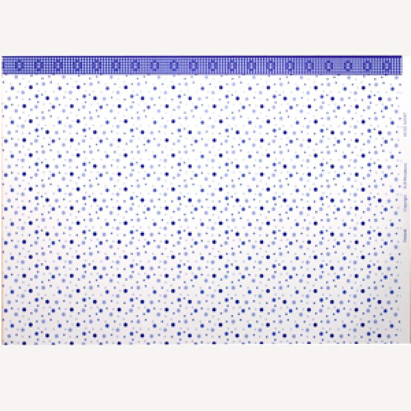 画像5: "Damask"　Blue (5)