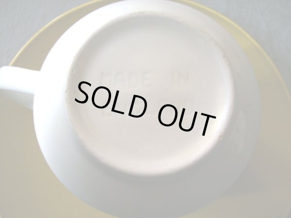 画像4: J&G Meakin（ミーキン）　STUDIO　コーヒーカップセット　カップ＆ソーサー6客・シュガーボール・ミルクジャー (4)