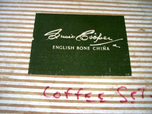 画像5: スージークーパー(Susie Cooper) フレグランス (Fragrance) コーヒーカップ6客セット 新品 箱付き (5)