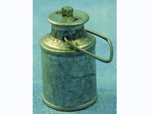 画像1: ミルク缶 ブリキ (1)